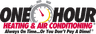 One Hour Heating & Air Conditioning logo