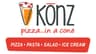 Konz Pizza in a Cone logo