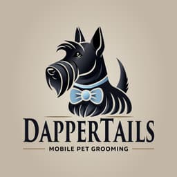 Dappertails Mobile Pet Grooming logo