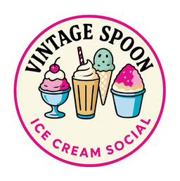 Vintage Spoon Ice Cream Social F/K/A Crave logo